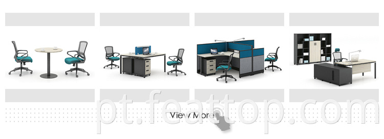 Móveis de escritório personalizados Design Simples Office Staff Workstation Desk